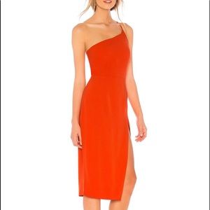 🍭Lovers+Friends red-orange dress